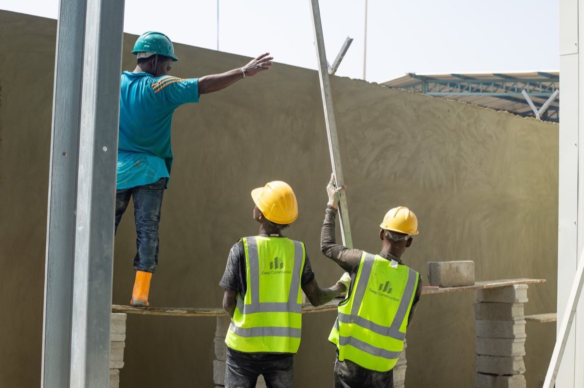 Deep Construction Company completed work